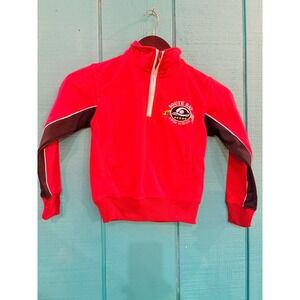 South‎ Bay Swim School Red Zip Neck Sweatshirt Kids Size 5